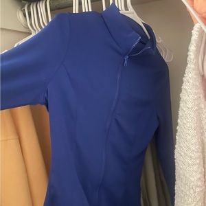 Royal blue zip up